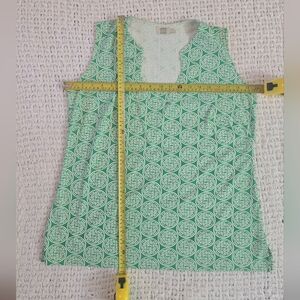 Katherine Way Green Sleeveless Tank Top